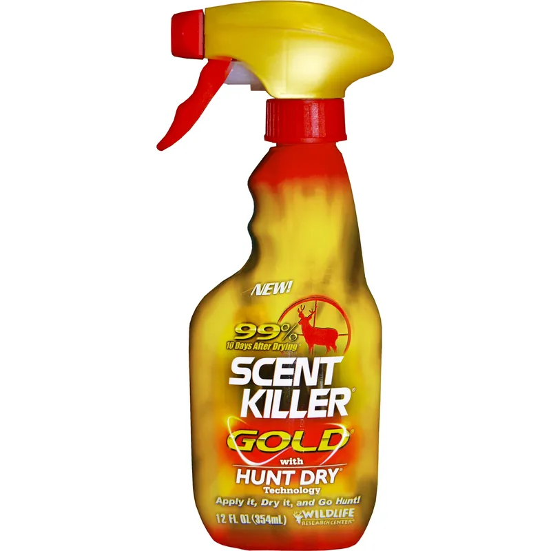 Scent Killer Gold Clothing And Boot Spray 12 Ounce