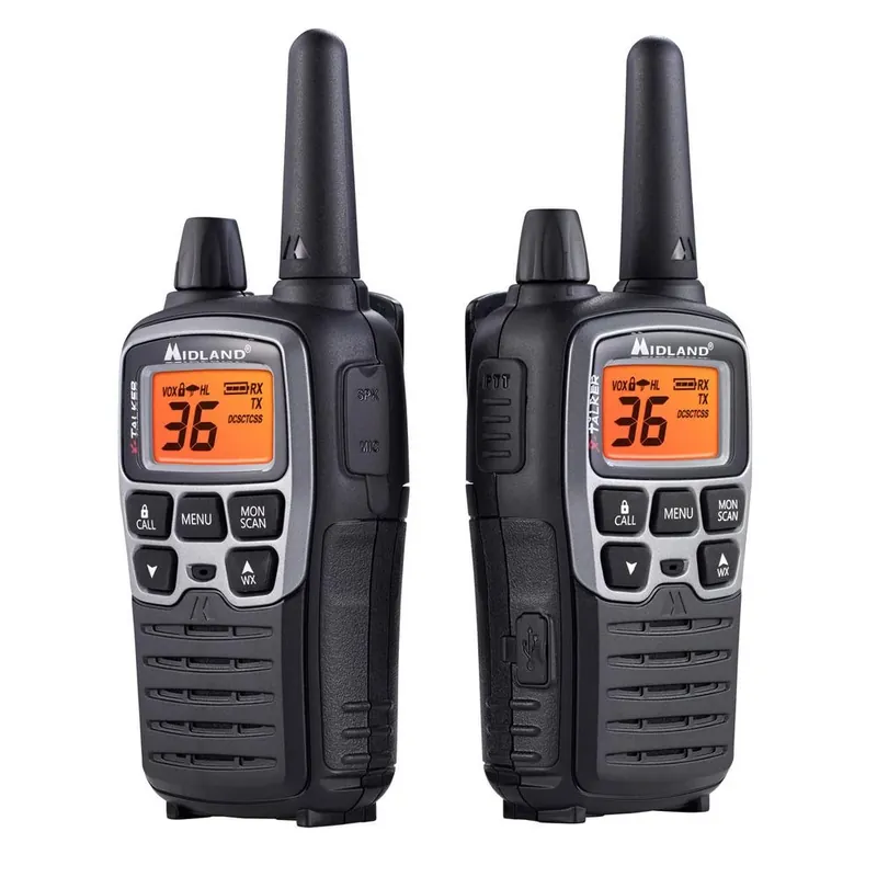 X-talker T77vp5 Extreme Dual Pack 38-mile 2-way Radios With Accessories