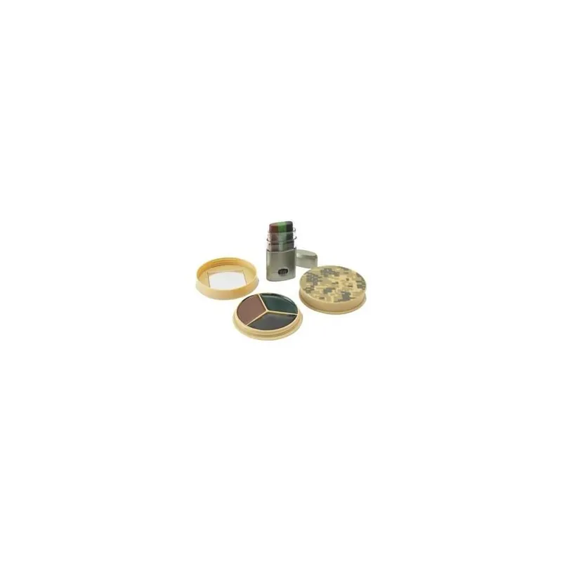 Hme Hme-cmofpds 3 Color Camo Face Paint Kit With Mess-free Application Stick