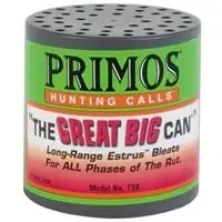 The Great Big Can Estrus Bleat Call Model 738 For Hunting