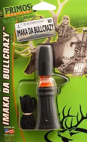 Primos Imaka Da Bull Crazy Call Ps935 Cow & Calf Trap Elk Call