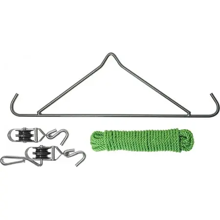 Gambrel And Hoist Pulley Lift System 600 Lb Capacity - Hq-gamht