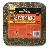 Grainiac Deer Attractant Block, 20 Pounds For Enhanced Deer Attraction