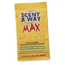 H07708 Scent-a-way Max Dryer She Fresh Earth Dryer Sheets