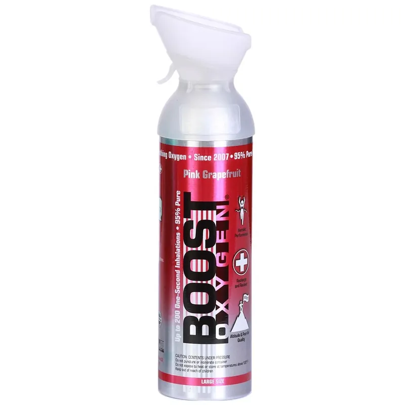 Boost Oxygen Pink Portable 95% Pure Supplemental Oxygen 10 Liter