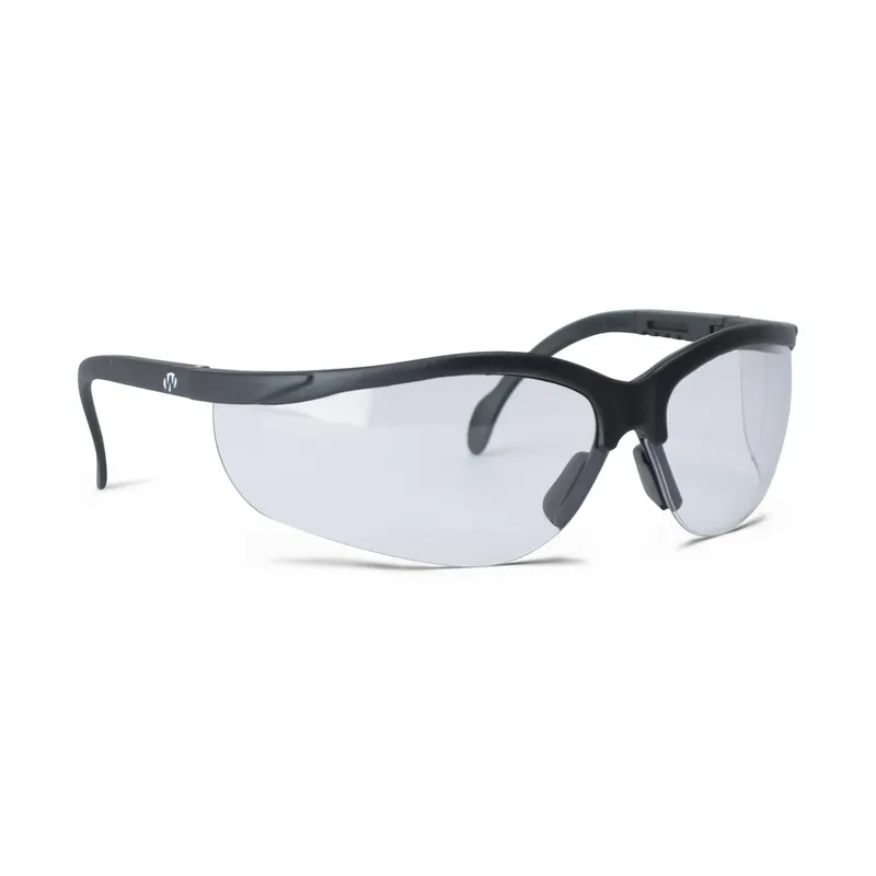 Walker‘s Game Ear Gwp-clsg Clear Lens Shooting Glasses Black Frame 1 Piece