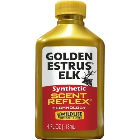 Golden Estrus Elk Synthetic Attractant 4 Fluid Ounces