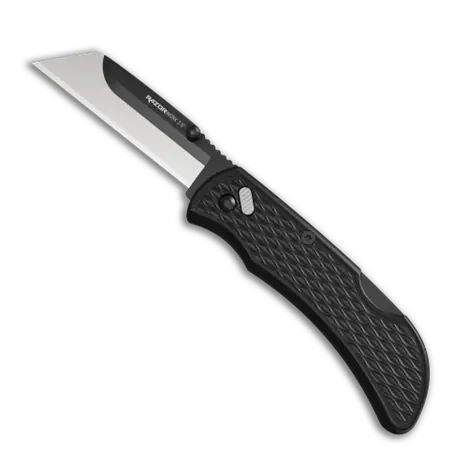 Razorwork Replaceable Blade Utility Knife Black 2.5 Inch For Outdoor And Diy