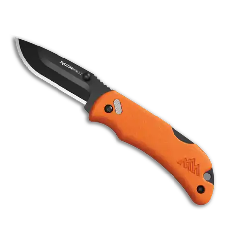 Mini Orange Pocket Knife 2.2" With Razorsafe® System