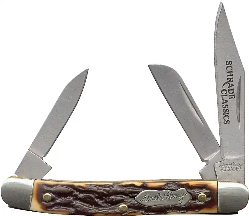 807uh Junior Folding Pocket Knife, 2.75" Blade, 3-blade Design