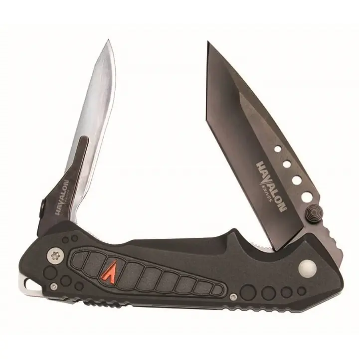 Havalon Xtc-exp Replaceable Blade Folding Knife 3.06" Aus-8 Tanto Black