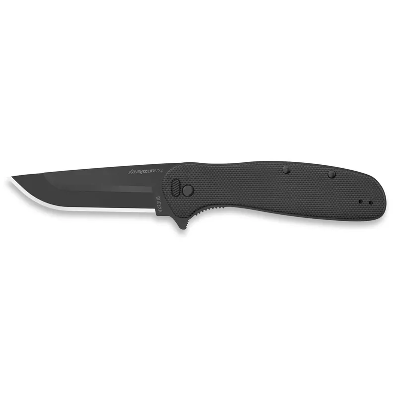 Razor Vx2 3.0" Spring-assisted Replaceable Blade Edc Pocket Knife