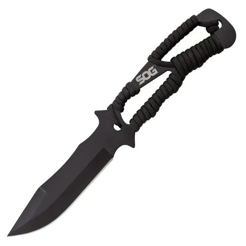 Black 420 Steel 10 In. Fixed Blade Knife