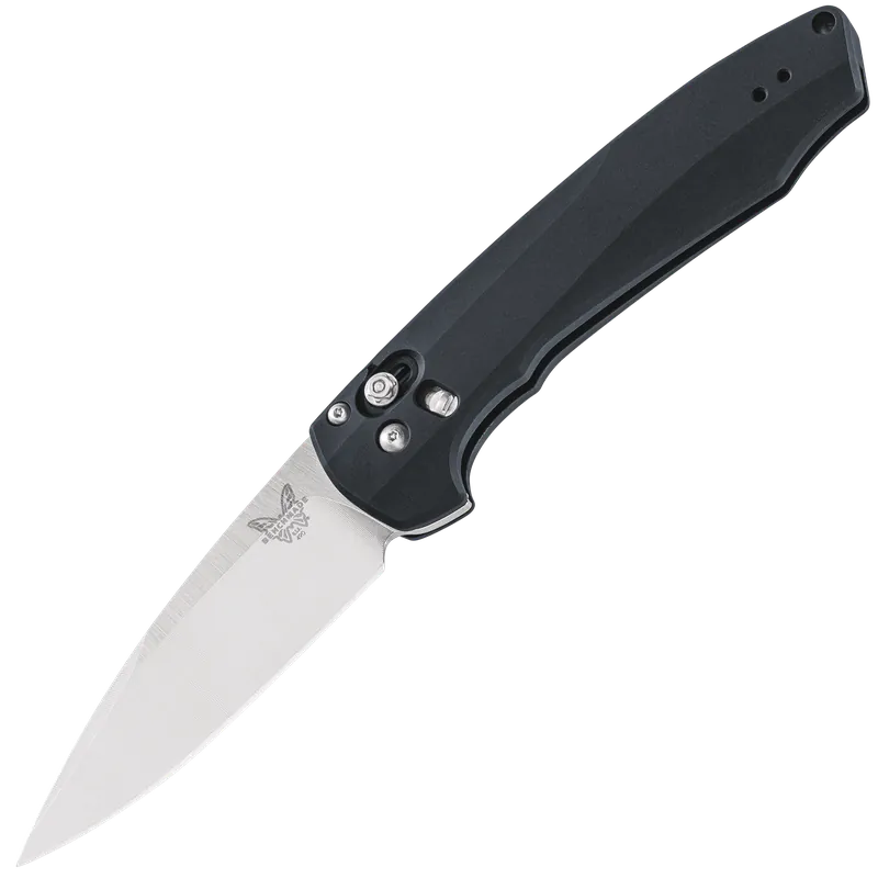 490 Amicus Folding Knife 3.2" Drop Point Assisted Flipper With Satin Finish