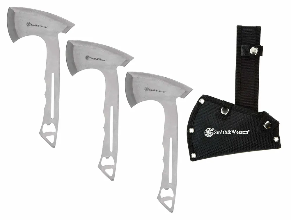 Bullseye Throwing Axes 3pk Cp 3