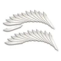Outdoor Edge Razorsafe Replacement Blades 3.5 In. Drop Point 25 Pk.