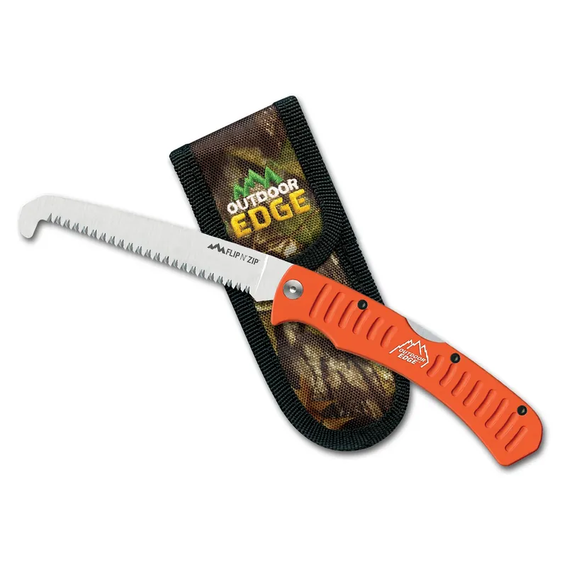 Flip N‘ Zip 4.5 In. Steel Folding Hand Saw With Sheath