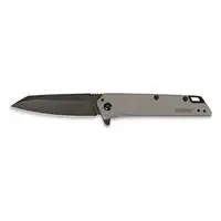 Misdirect Knife 2.9 Inch Black Blade Stainless Steel Handle Model 1365