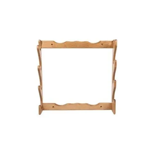 4 Gun Wooden Wall Rack Model 18550 - Natural Finish