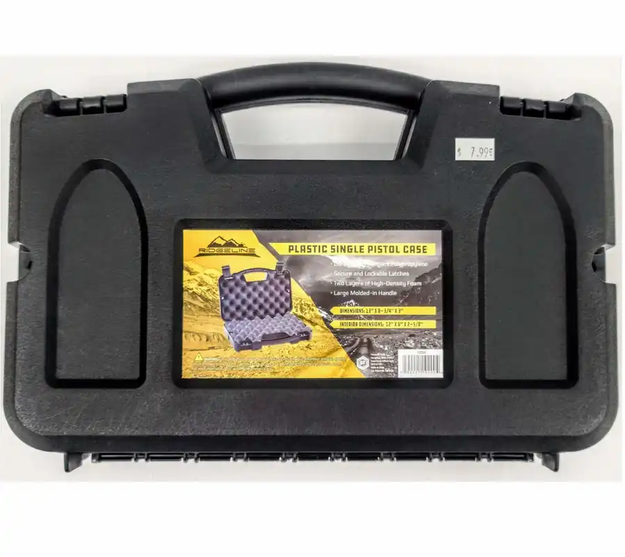 Single Plastic Pistol Case
