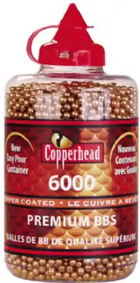 Copperhead Bb‘s In A Plastic Bottle, 6,000-ct.