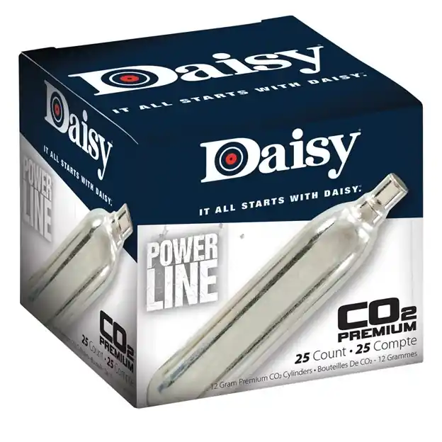 Powerline Co2 Cartridge 25 Pk