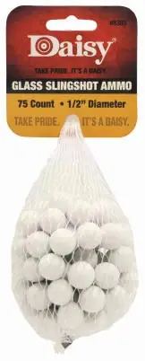 Slingshot Ammo, 1/2 In., 75-ct.