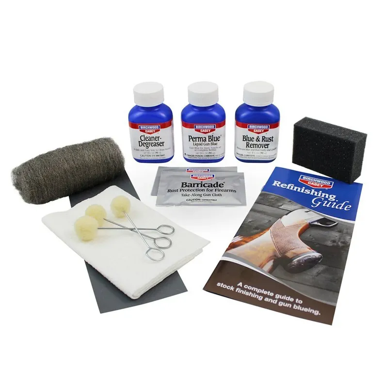 Perma Blue Liquid Gun Blue Kit - Complete 8 Piece Set