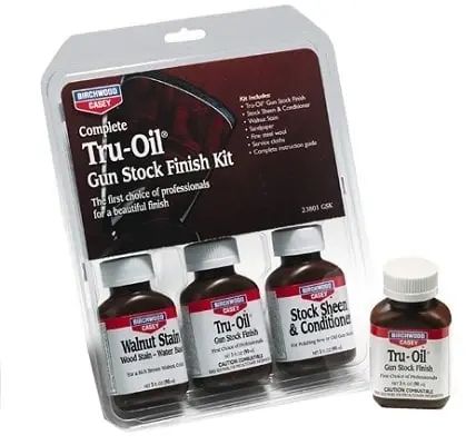 Tru-oil Gun Stock Finish Kit - 9 Piece Wood Finish Set