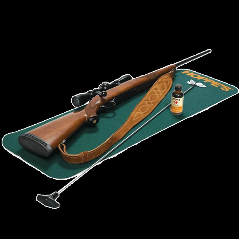 12x36 Soft Acrylic Non-slip Gun Cleaning Pad - Hunter Green