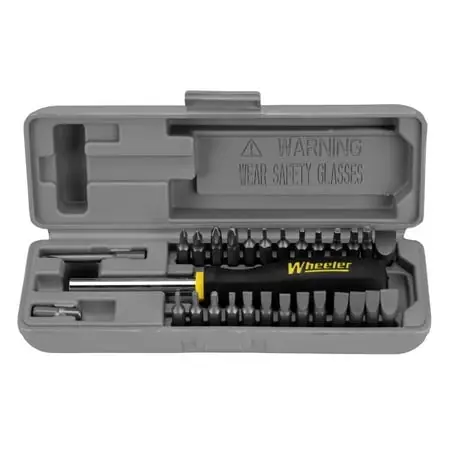 Space Saver 26-bit Gunsmithing Screwdriver Set With Hard Case