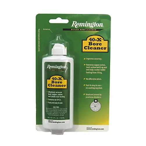 40-x Bore Cleaner - 4 Ounce Squeeze Bottle For Firearm Maintenance