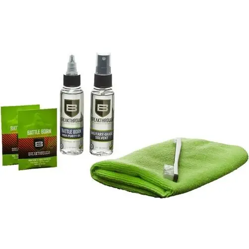 Breakthrough Cleaning Bt101 Breakthrough Basic Kit 2oz Solvt & Oil Micro Twl Nylon Br