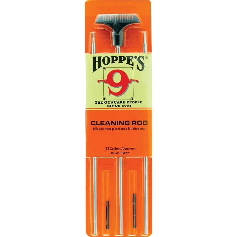 .22 Caliber Aluminum Gun Cleaning Rod With Ball Bearing Swivel Handle