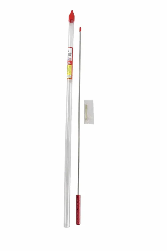26" Shrt Rifle Clean Rod .22-.26