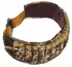 Neoprene Camo Shotshell Belt - Holds 25 Shotshells, Adjustable To 58"