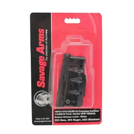 Model 10fc-11fc 204 Ruger Magazine Matte Blue Finish