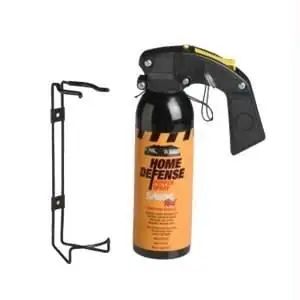 Home Defense Pepper Spray, Wall Mount, 13 Oz. Gel