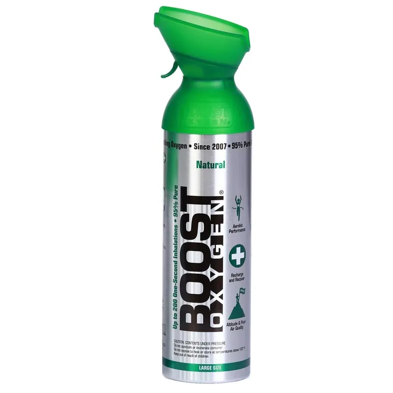 Boost Oxygen Natural Portable 10 Liter Pure Oxygen Canister
