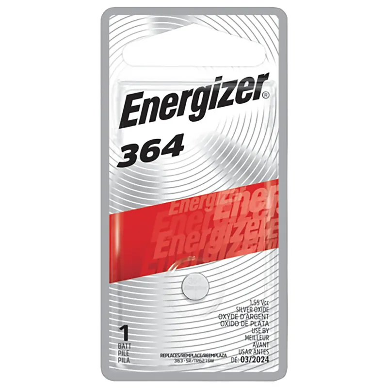 Silver Oxide 364 1.5 V Electronic/watch Battery 1 Pk
