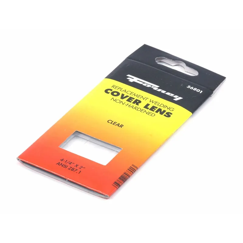 5.5 In. L X 2.5 In. W Welding Goggle Replacement Lens Clear 1 Pk