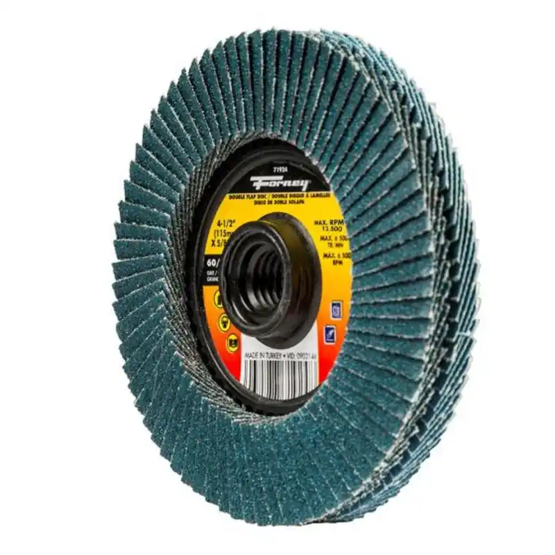 4-1/2 In. X 5/8 In.-11 Spin-on 60/120-grit Type 29 Double-sided Flap Disc