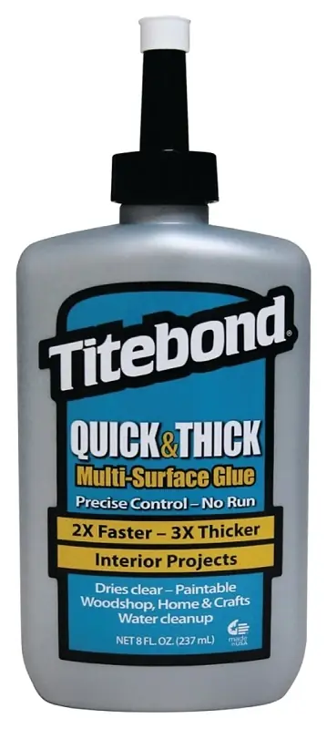Quick & Thick Glue, 8-oz.