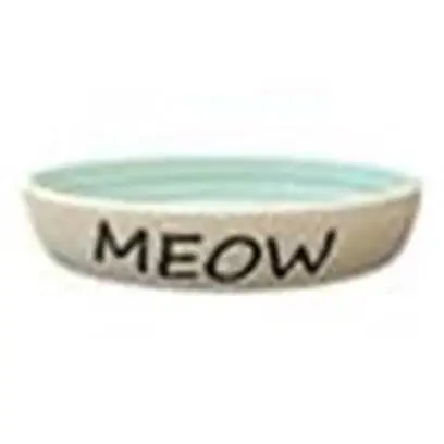 Meow‘ Cat Saucer Bowl, 6 In.
