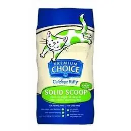 Premium Choice Extra Strength Scoopable Cat Litter With Baking Soda Crystals 25 Lb