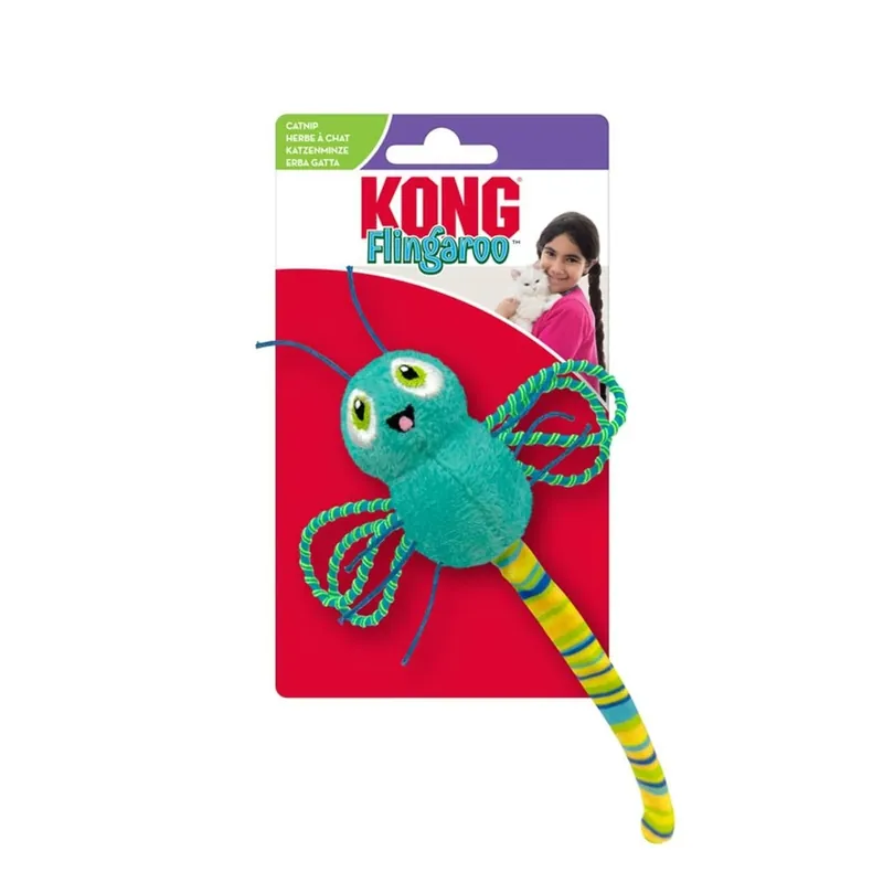 Flingaroo Dragonfly Cat Toy - Assorted Colors And Designs