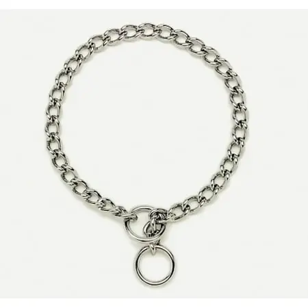 Coastal Titan Chain Choke Collar Medium 18 Inch 2.5mm Link Chrome