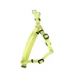 Comfort Wrap Adjustable Nylon Dog Harness - Lime - Small - 5/8" (16 To 24" Girth)