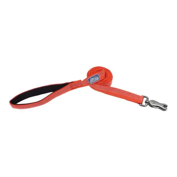 Coastal K9-explorer Reflective Lead 6‘ 1" Canyon Red 1" Wide
