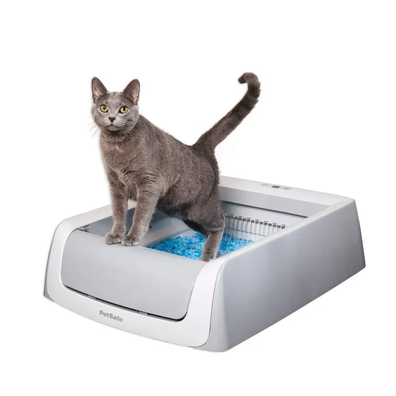 Scoopfree Self-cleaning Cat Litter Box, Second Generation, Grey